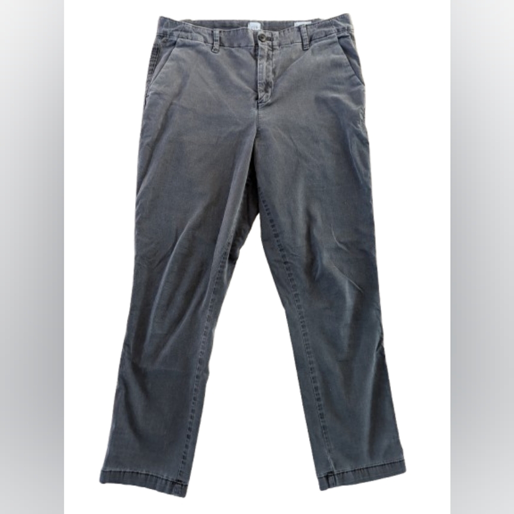 GAP Girlfriend Chinos, Gray, 10